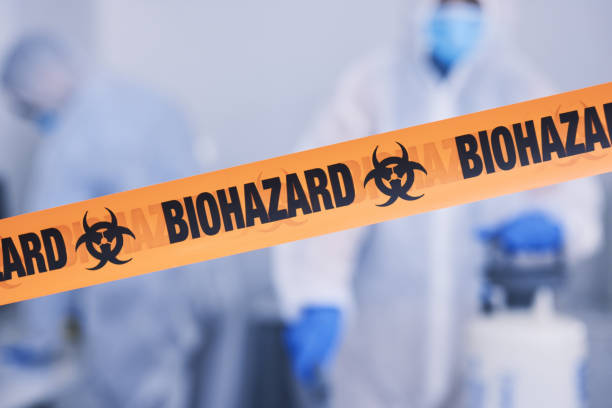 Professional Biohazard technician working in Waco, TX